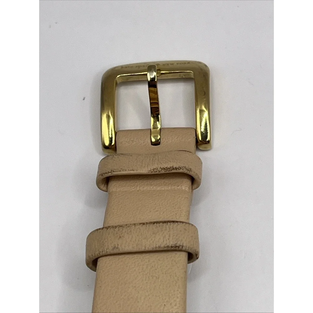 Kate Spade Metro Vachetta Women's Watch 34mm Case MOP Dial‎ 0073- New Battery